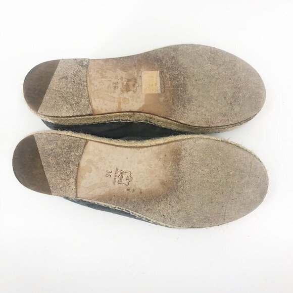 ✅ Élyse Walker LA Espadrilles GREY SIZE 36 - Picture 4 of 6